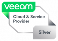 zertifikat_CSP_Partner_Silver_logo Logo von VEEAM Partner von SAC GmbH in grünen dünnen Buchstaben