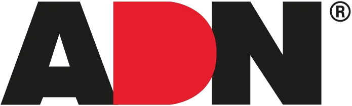 sac_partnerlogo_adn Logo von ADN Partner von SAC GmbH, das Logo besteht aus in schwarzer Schrift dargestellten Buchstaben A und N, das D ist ausgefüllt in roter Schrift