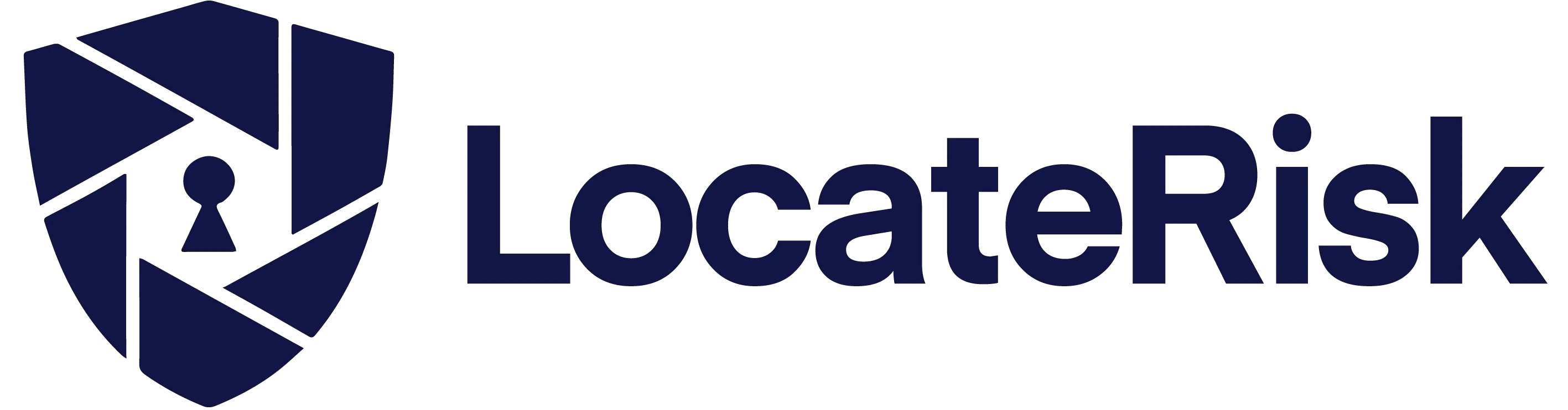 sac_partnerlogo_locaterisk Logo von LocaterRisk Partner von SAC GmbH, ein Schild mit einem Schloss in der Mitte in dunkelblauer Farbe