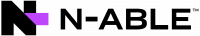 sac_partnerlogo_nable Logo von N-Able Partner von SAC GmbH, ein schwarzes große N mit einen lila Balken der mittig aus dem N herausragt
