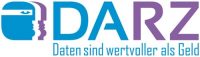 darz_logo Auf dem Logo des Darmstädter Rechenzentrums steht DARZ in blauen und violetten Großbuchstaben.